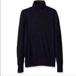 JCrew Mercantile Black Turtleneck - NWT